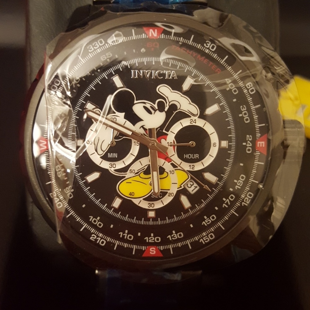 Limited edition Mickey Mouse watch by Invicta